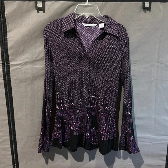 Fred David stretch blouse - Picture 1 of 6